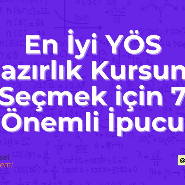En İyi YÖS Hazırlık